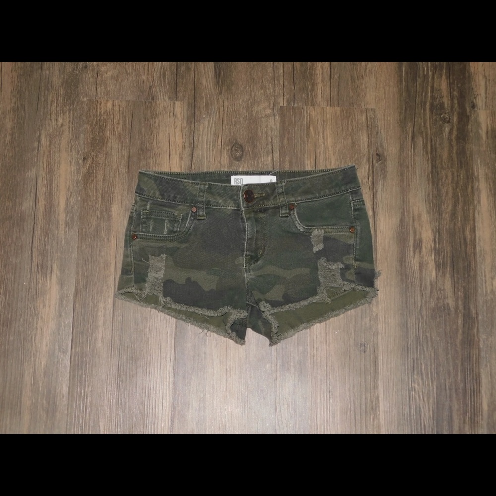 Camo shorts